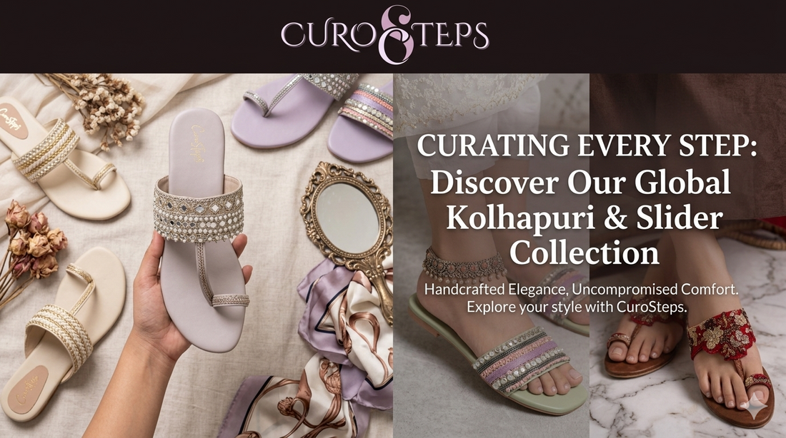 The Timeless Elegance of Modern Women's Kolhapuri Footwear