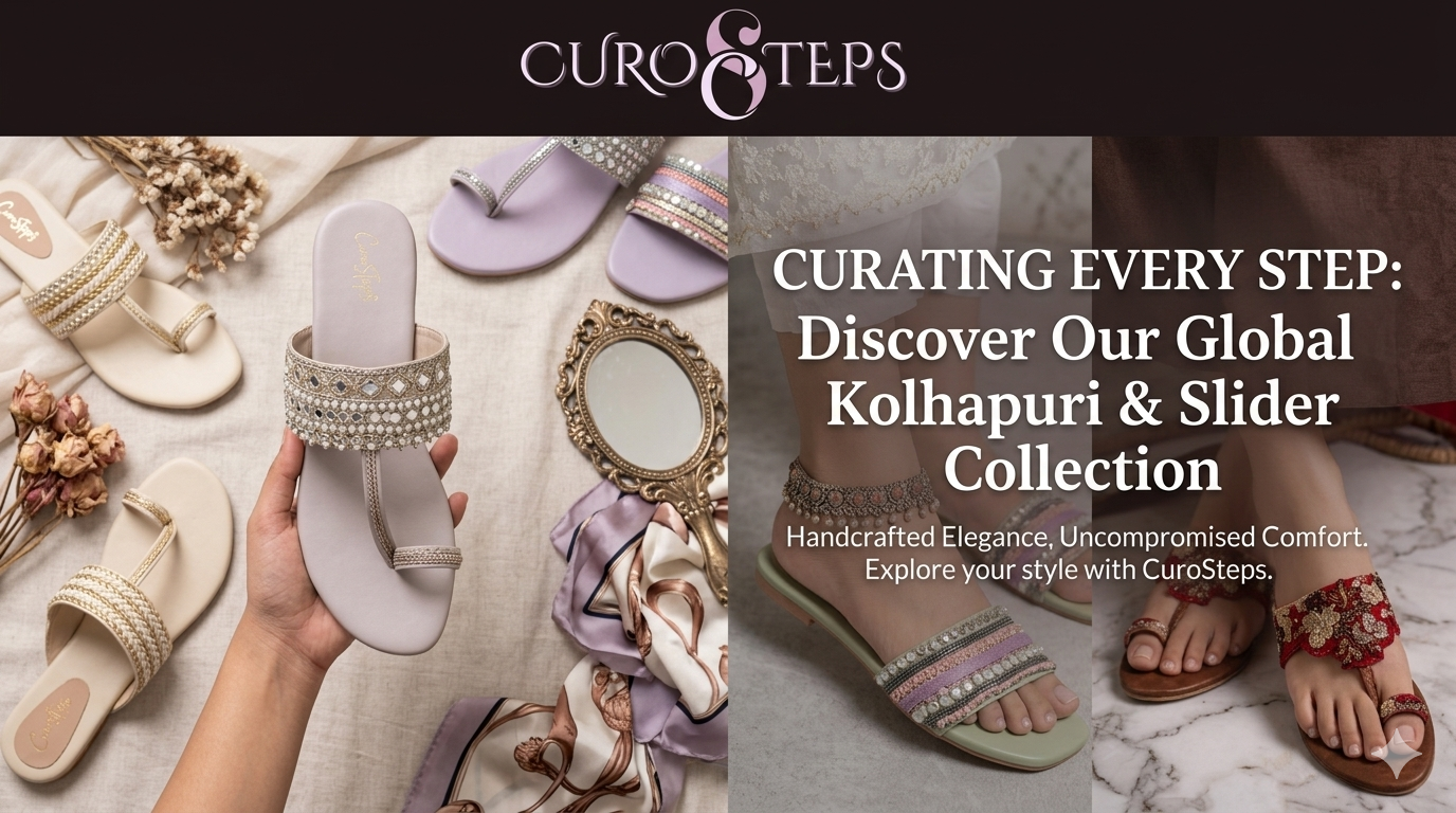 The Timeless Elegance of Modern Women's Kolhapuri Footwear
